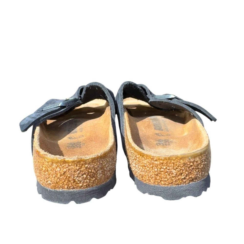 BIRKENSTOCK Lugano Oiled Leather Black Women’s Size 5-5.5 EU 36 - Picture 4 of 16